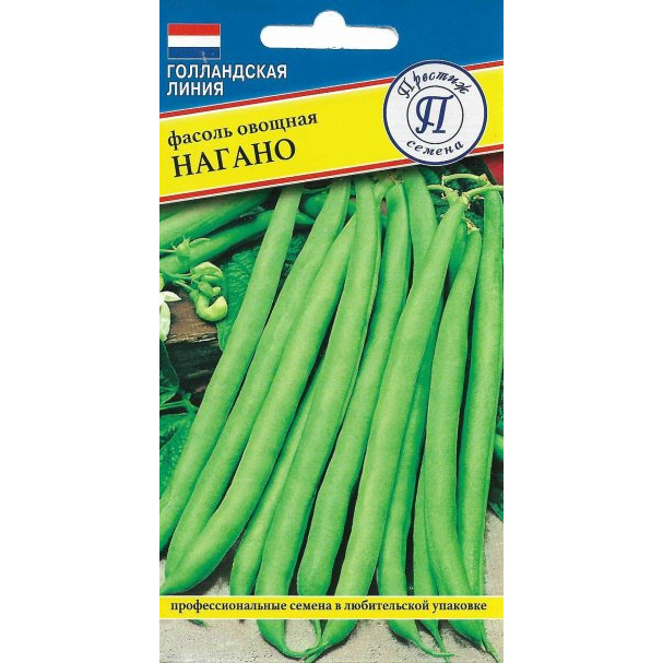 Семена Фасоль ов. "Нагано" 5 гр, Престиж купить в Москве по низкой цене ...